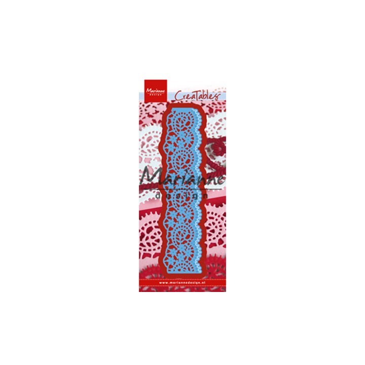 (LR0508)Creatables stencil Lace border (S)
