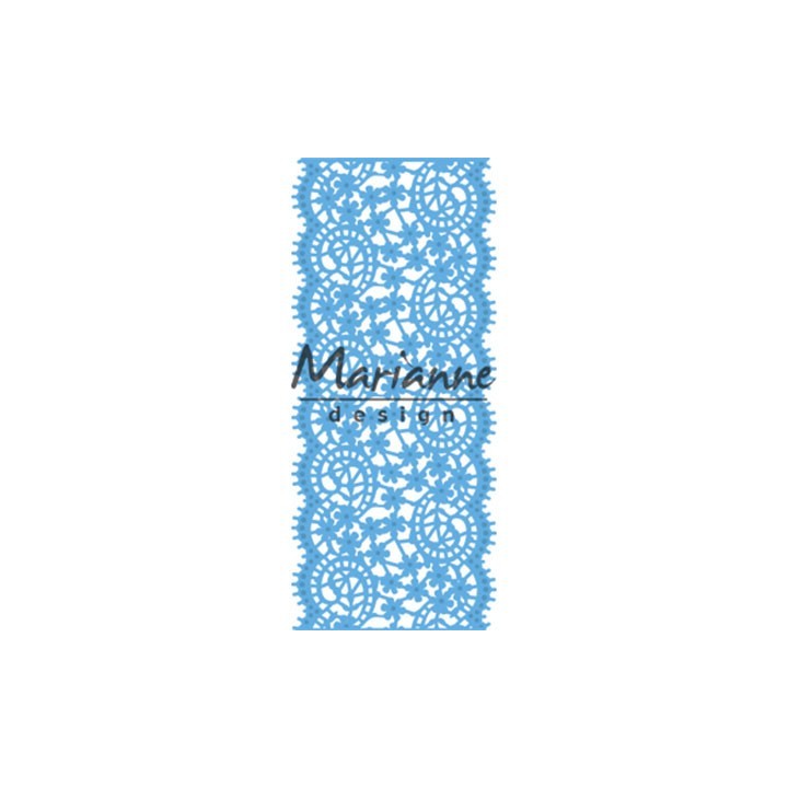 (LR0507)Creatables stencil Lace border (L)