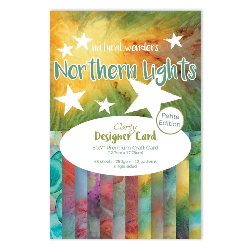 (ACC-CA-30553-57)CLARITY DESIGNER CARD PETITE EDITION: NORTHERN LIGHTS