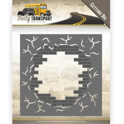 (ADD10128)+ (SPECADD01)Dies - Amy Design - Daily Transport - Brick in the Wall