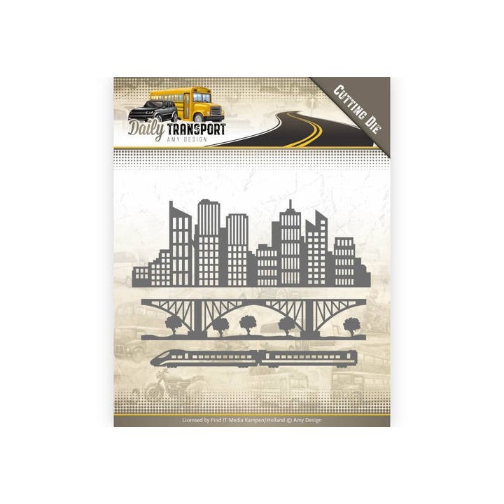 (ADD10129)Dies - Amy Design - Daily Transport - In the City