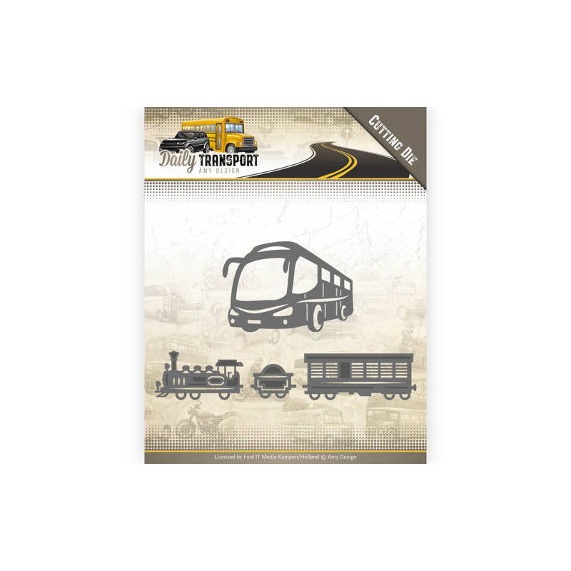 (ADD10131)Dies - Amy Design - Daily Transport - Public Transport