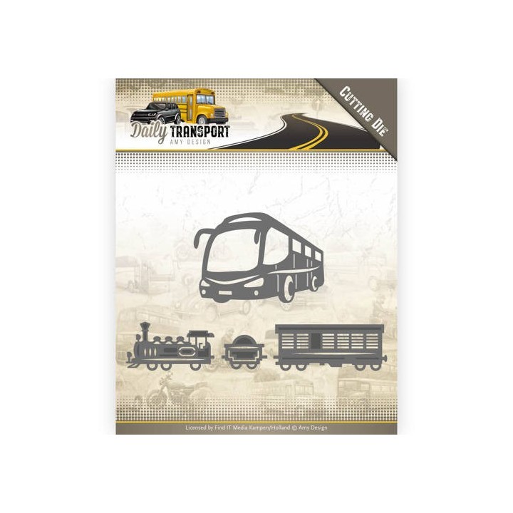 (ADD10131)Dies - Amy Design - Daily Transport - Public Transport