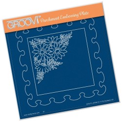 (GRO-FL-40760-03)Groovi Plate A5 Frilly Squares
