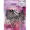 (STAMPSL258)Studio light Stamps Basics A6 Nr 258