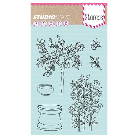 (STAMPSL263)Studio light Stamps Basics A6 Nr 263