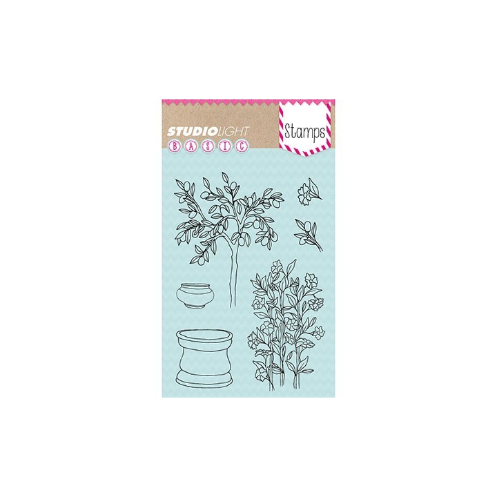 (STAMPSL263)Studio light Stamps Basics A6 Nr 263