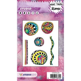 (STAMPSL265)Studio light Stamps Basics A6 Nr 265