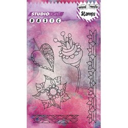 (STAMPSL266)Studio light Stamps Basics A6 Nr 266