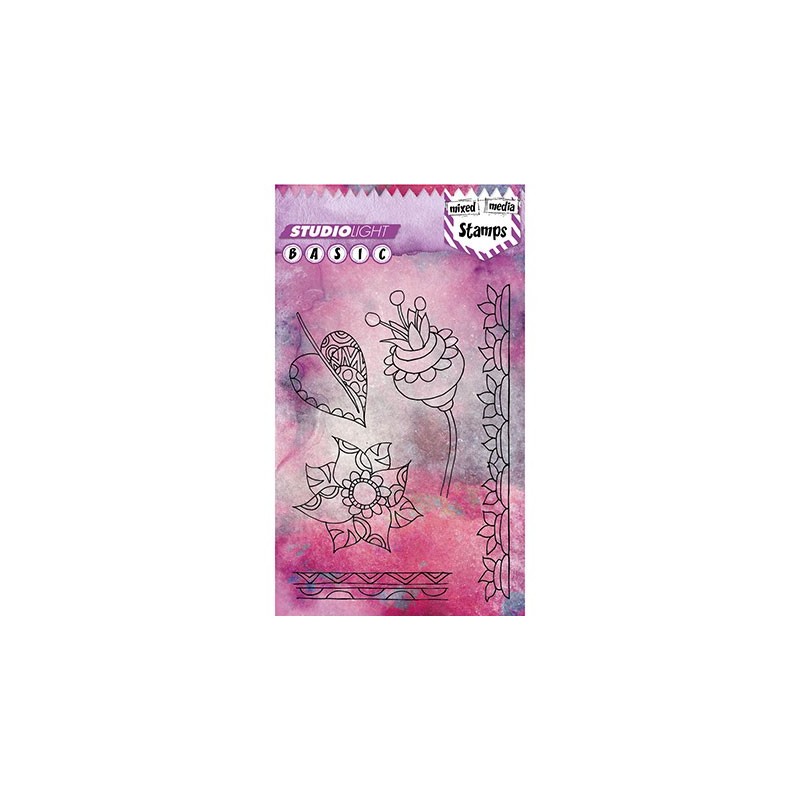 (STAMPSL266)Studio light Stamps Basics A6 Nr 266
