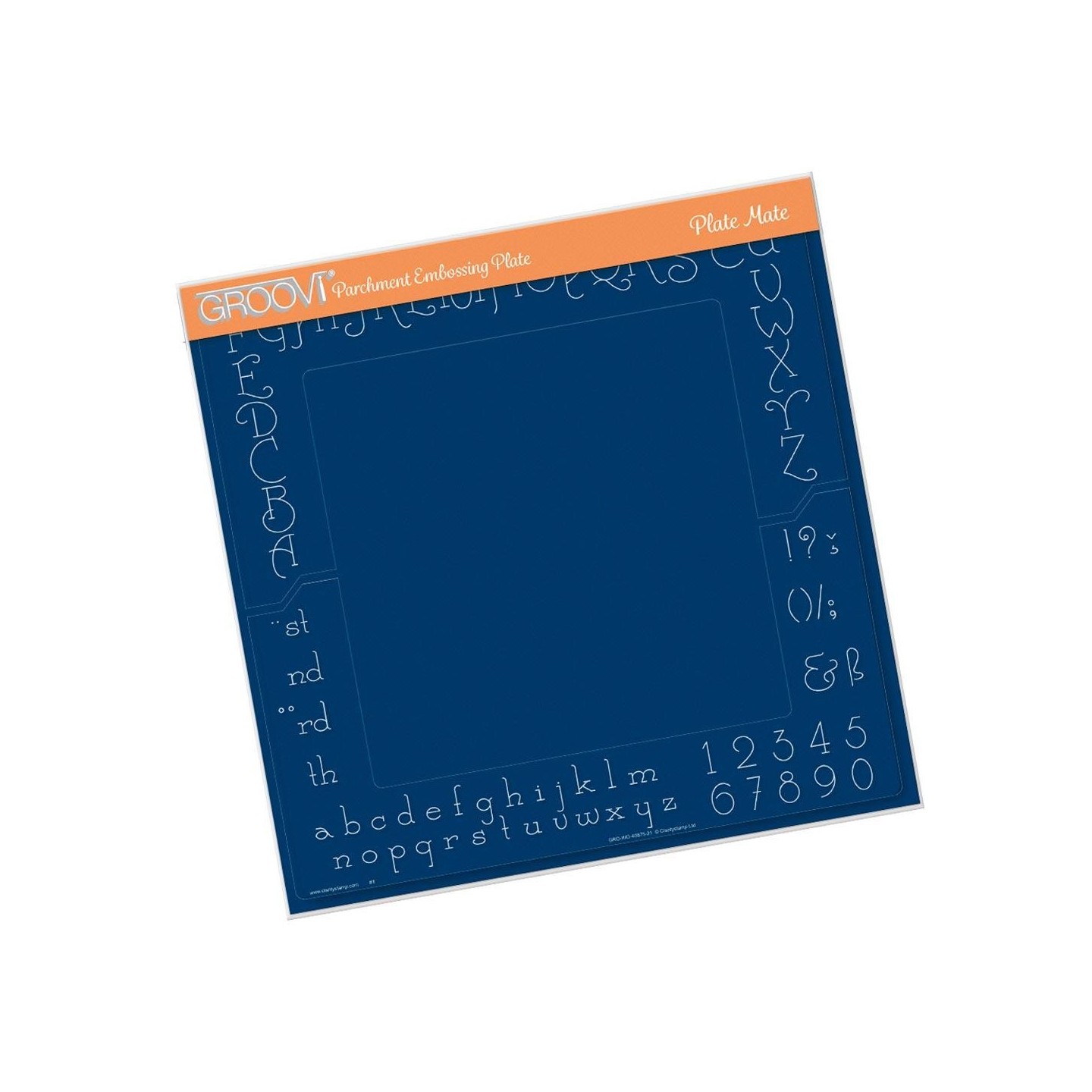 Groovi Benchmark (GRO-WO-40875-21)Groovi PLATE MATE TO FIT A4 SQUARE PLATES