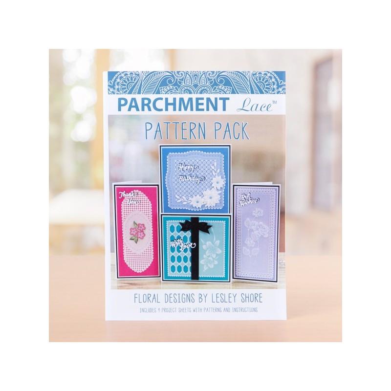 (433246)Parchment Lace Pattern Pack - Floral by Lesley Shore