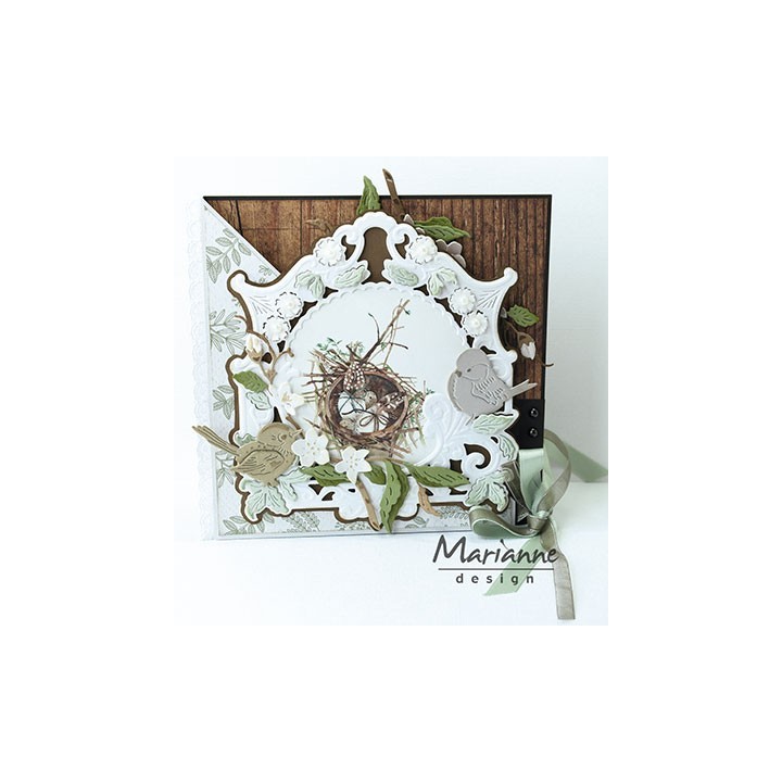 (LR0512)Creatables stencil Petra's apple blossom