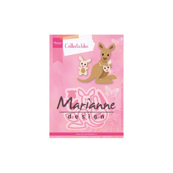 (COL1446)Collectables Eline's Eline's kangaroo & baby