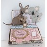 (COL1446)Collectables Eline's Eline's kangaroo & baby