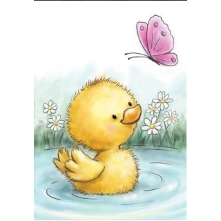 (CL513)Wild Rose Studio`s A7 stamp set Little Duck