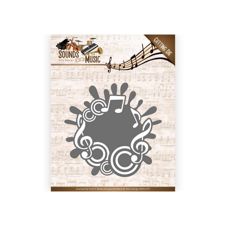 (ADD10135)Dies - Amy Design - Sounds of Music - Music Label