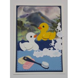 (BLD1043)By Lene Cutting & Embossing Die Baby Duck in Shower
