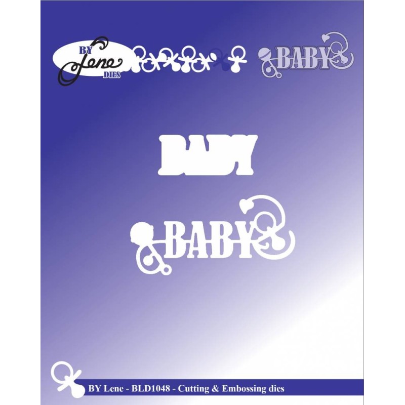 (BLD1048)By Lene Cutting & Embossing Die Baby