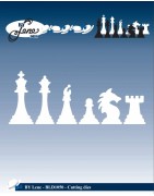 (BLD1050)By Lene Cutting & Embossing Die Chess