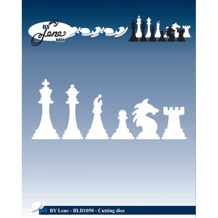 (BLD1050)By Lene Cutting & Embossing Die Chess