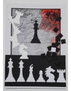 (BLD1050)By Lene Cutting & Embossing Die Chess
