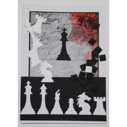 (BLD1050)By Lene Cutting & Embossing Die Chess