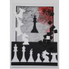 (BLD1050)By Lene Cutting & Embossing Die Chess