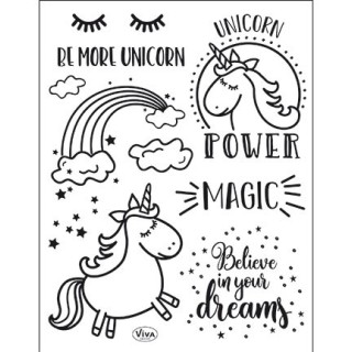(4003 165 00)Clear Stamps - Unicorn Power