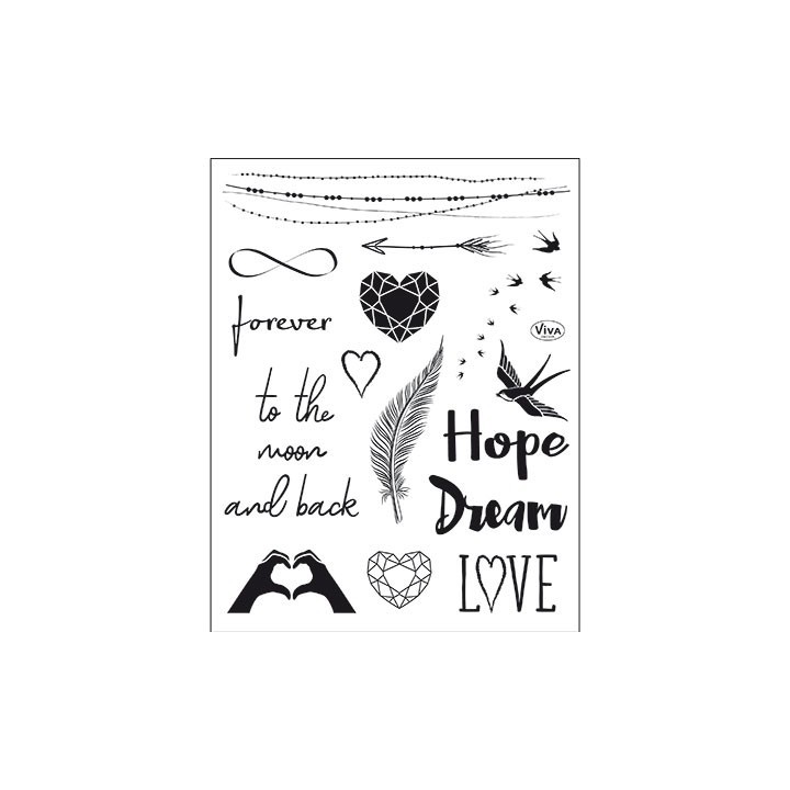 (4003 167 00)Clear Stamps - Forever