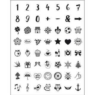 (4003 173 00)Clear Stamps - Geblümtes