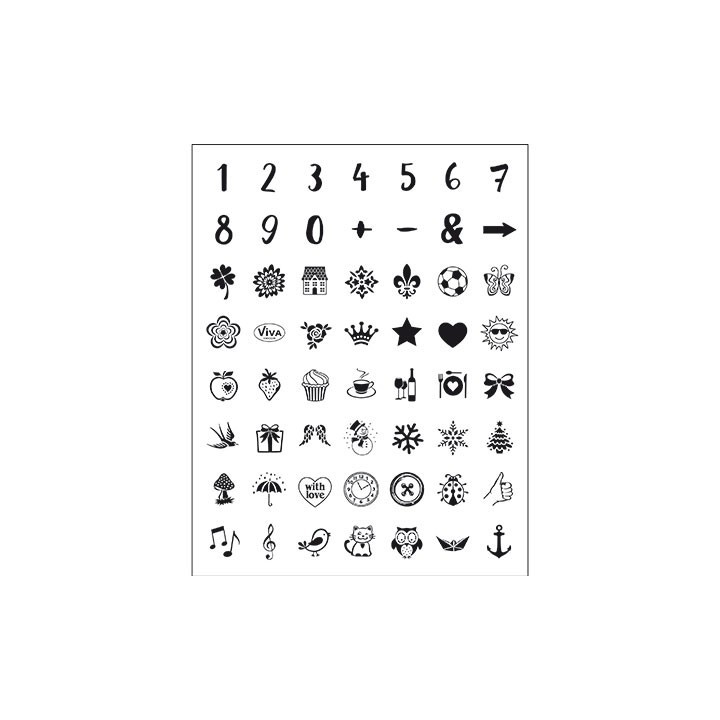 (4003 173 00)Clear Stamps - Geblümtes