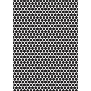(NMMS023)Nellies Choice Plastic Mixed media stencil A5 - Pattern-6