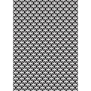 (NMMS022)Nellies Choice Plastic Mixed media stencil A5 - Pattern-5