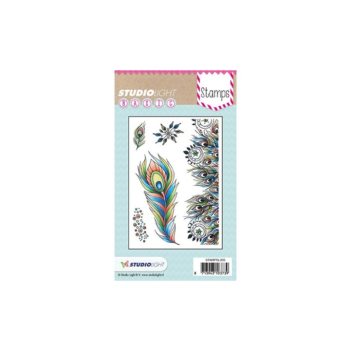 (STAMPSL269)Studio light Stamps Basics A6 Nr 269