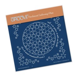 (GRO-AL-40462-03)Groovi Plate A5 SWING ON A STAR