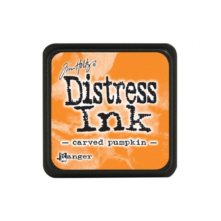 TDP47377)Distress mini ink carved pumpkin