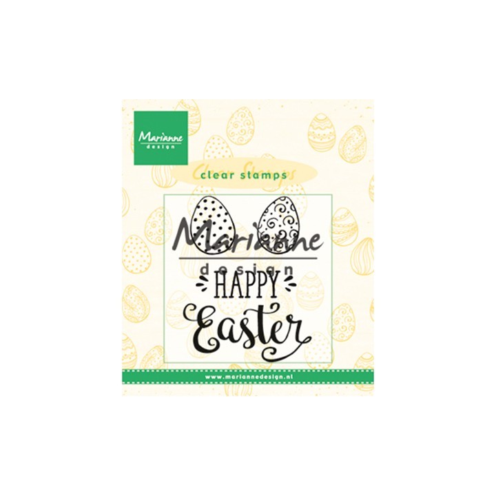 (CS1000)Clear stamp Happy Easter UK
