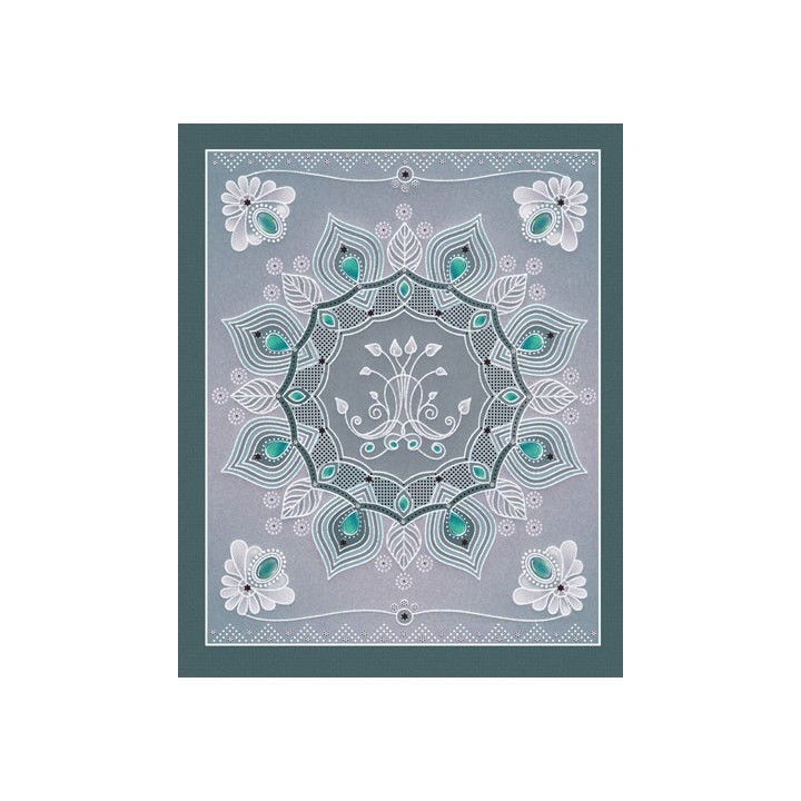 (TP3477E)PCA® EasyEmboss Majestic Gems - 10