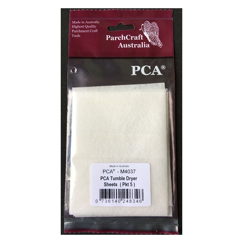 (PCA-M4037)PCA® Tumble Dryer Sheets (pkt 5)