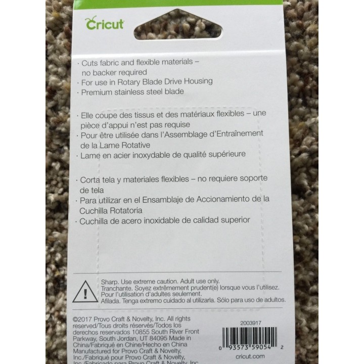 (2003917)Cricut Rotary Blade Kit 12mm