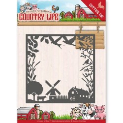 (YCD10123)Dies - Yvonne Creations - Country Life Country Life Frame