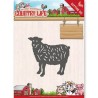 (YCD10129)Dies - Yvonne Creations - Country Life Sheep