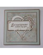(BLD1053)By Lene Love Heart Cutting Die