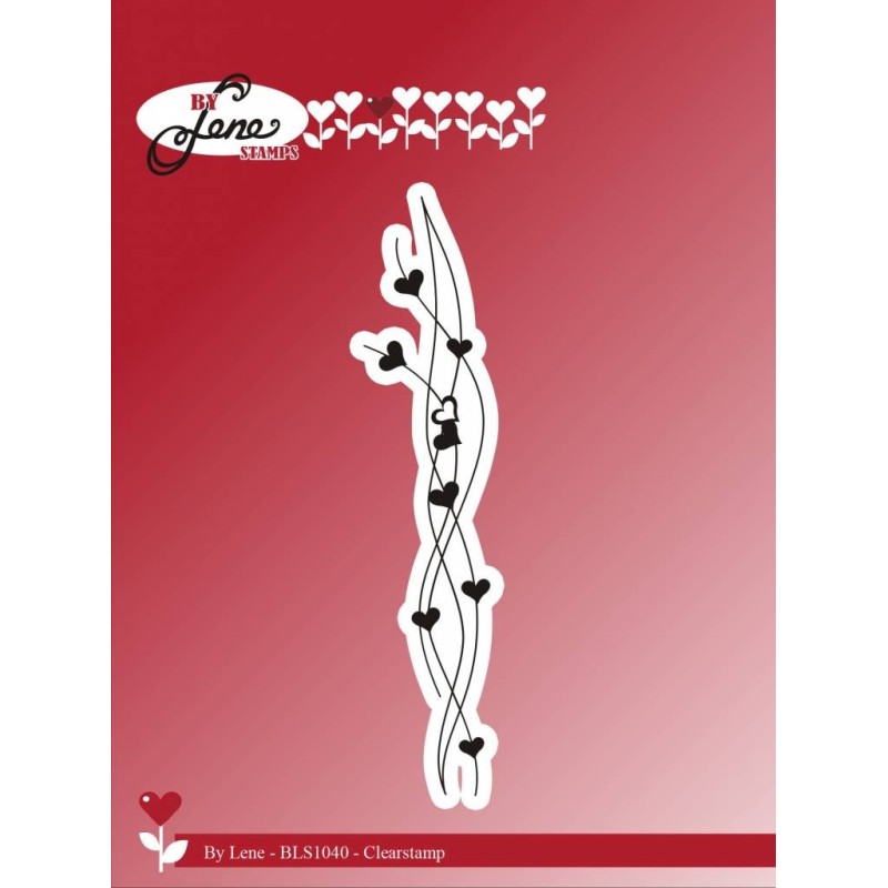 (BLS1040)By Lene Love Border Clearstamps (BLS1040)By Lene Love Border Clearstamps