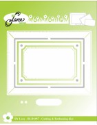 (BLD1057)By Lene Photo Frame Cutting & Embossing Die