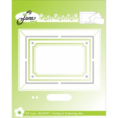 (BLD1057)By Lene Photo Frame Cutting & Embossing Die