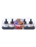 (11259901)Talens Ecoline Liquid Watercolour Set Additional 5x30ml