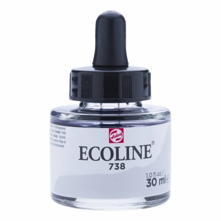 (11257381)Talens Ecoline Liquid Watercolour 30ml 738 Cold Grey Light