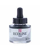 (11257041)Talens Ecoline Liquid Watercolour 30ml 704 Grey